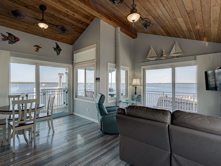 Key Largo waterfront home interior